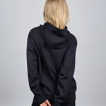 comfiknit sky hoodie black back women