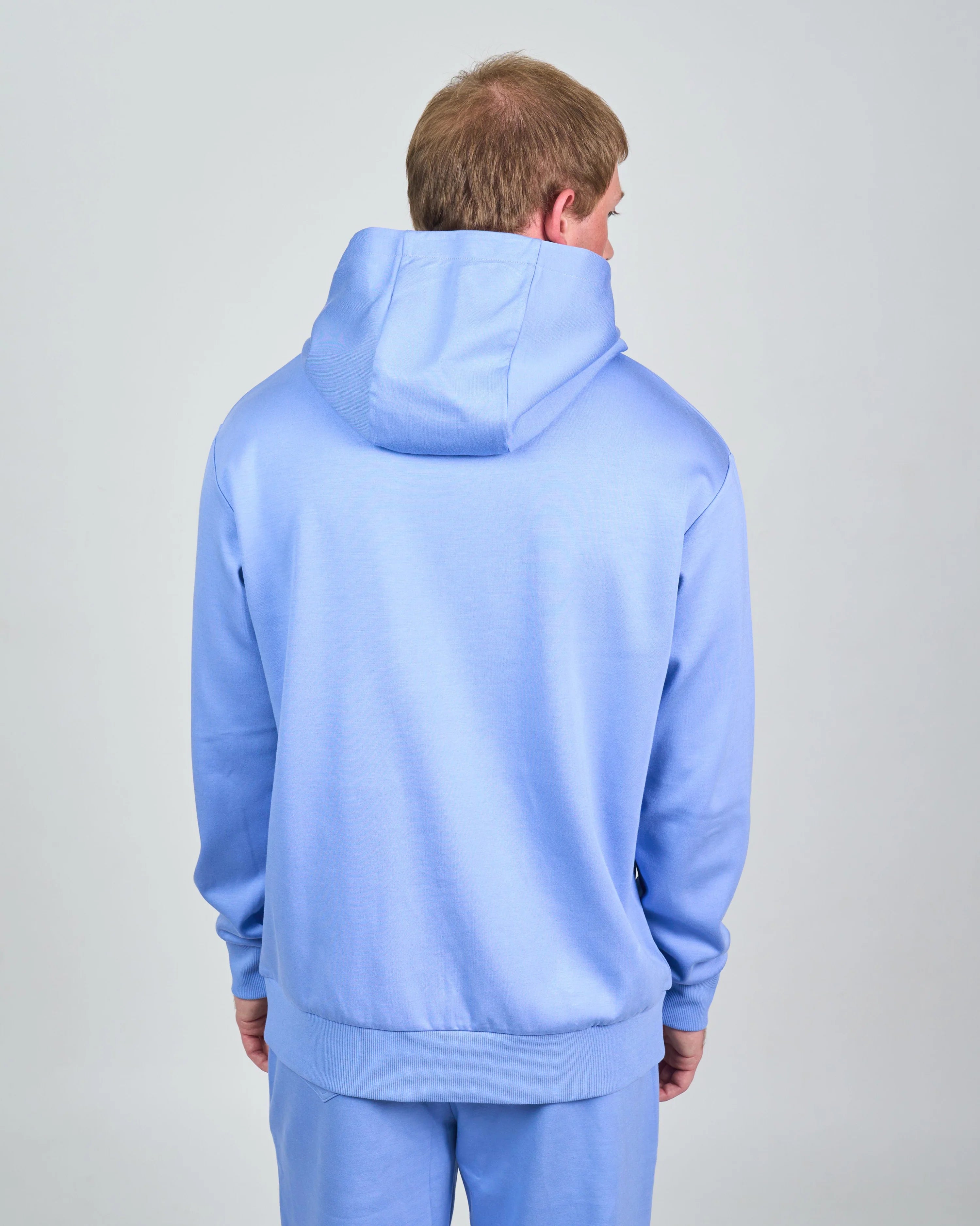 comfiknit sky hoodie lavender back men