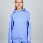 comfiknit sky hoodie lavender front women