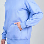 comfiknit sky hoodie lavender side men