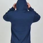comfiknit sky hoodie navy back men