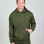 comfiknit sky hoodie olive front men