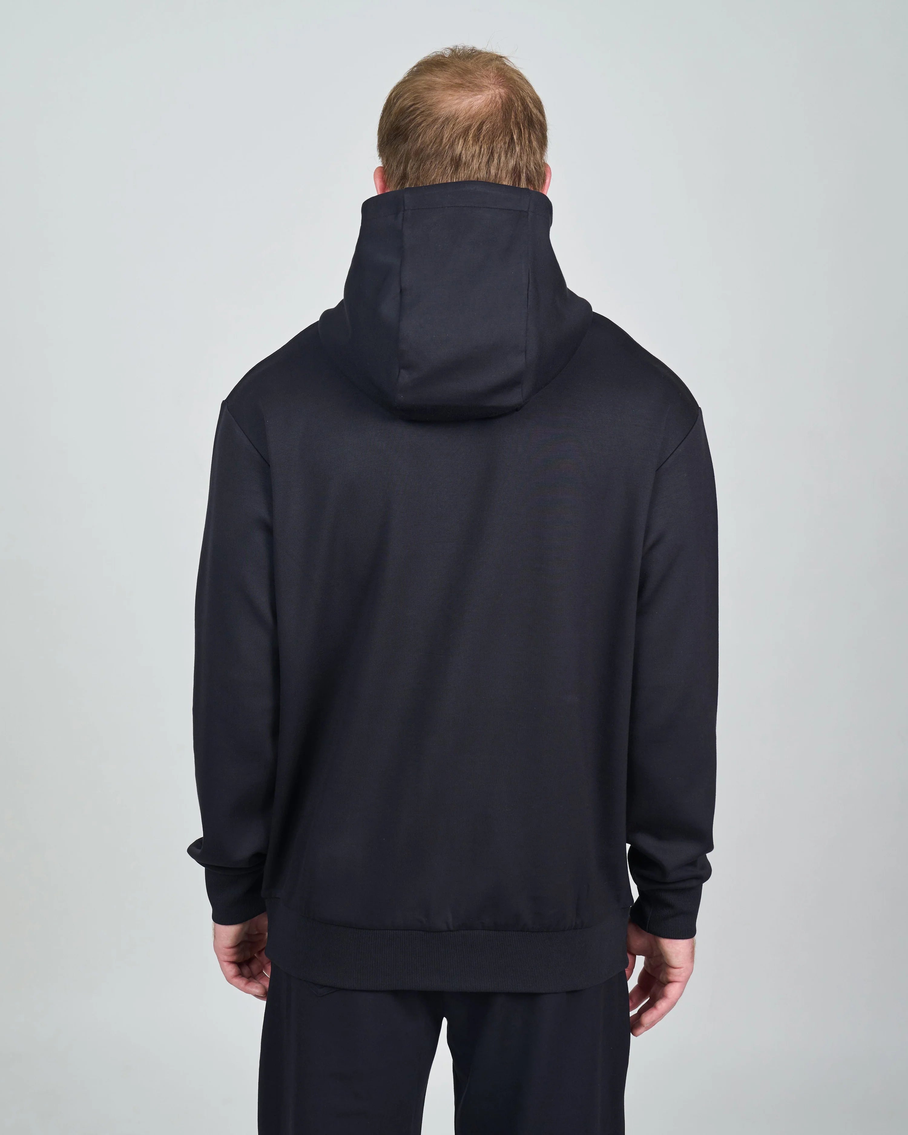 comfiknit sky hoodie black back men