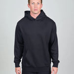 comfiknit sky hoodie black front men