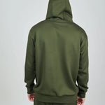 comfiknit sky hoodie olive back men