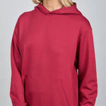 comfiknit-sky-hoodie-red-front-women